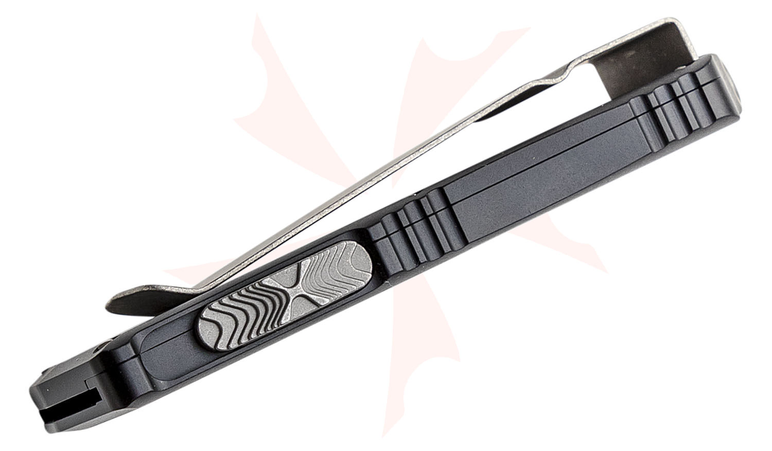 Microtech 15710AP Exocet OTF Money Clip AUTO Knife 1.98" Apocalyptic