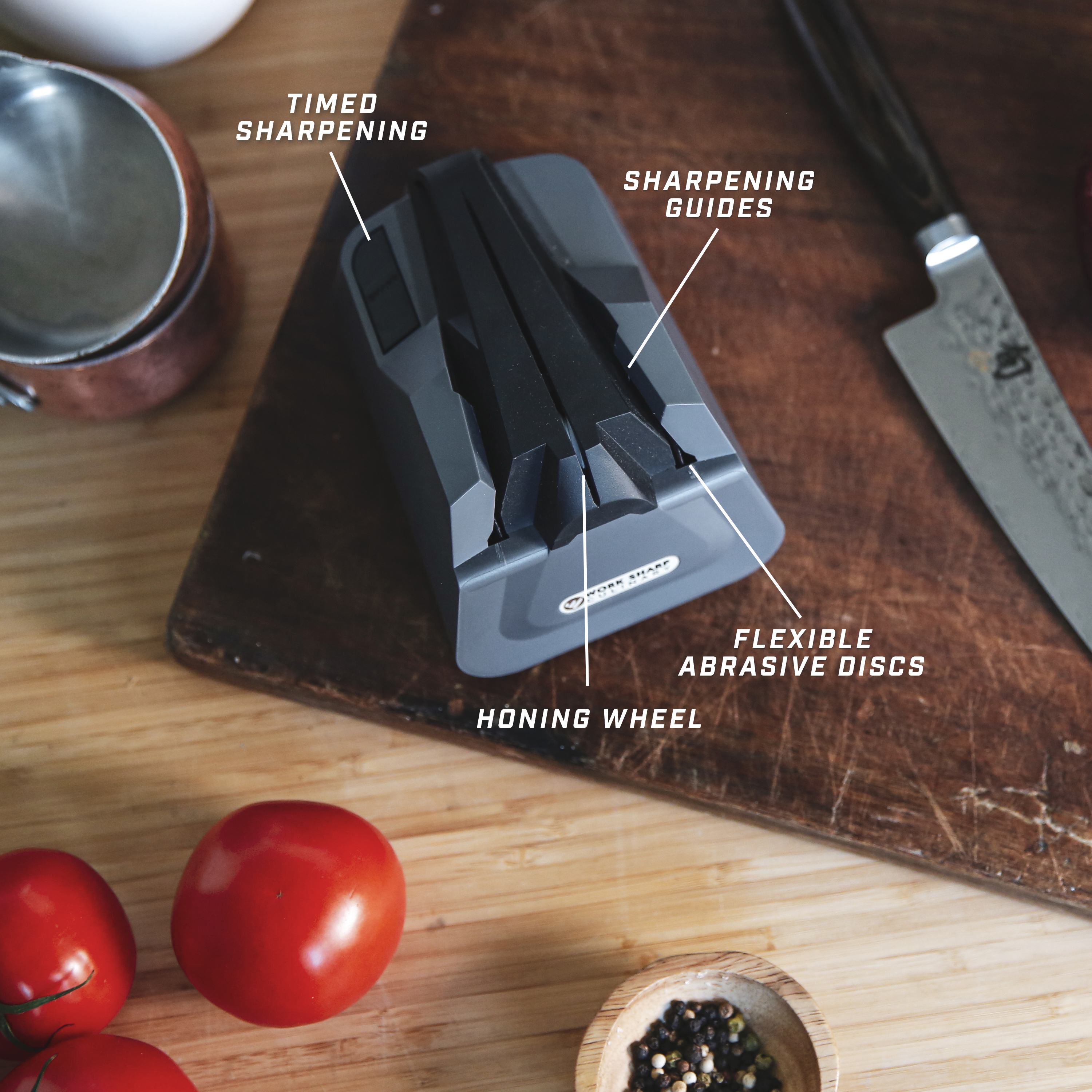 Work Sharp Culinary E2 Electric Kitchen Knife Sharpener KnifeCenter