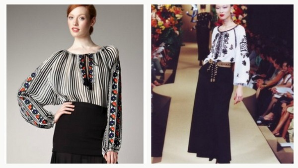 Romanian traditional clothes seem to be the new thing in 2012 fashion