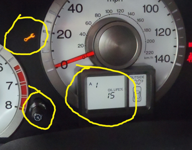 2011 Honda Pilot oil change mrflash818