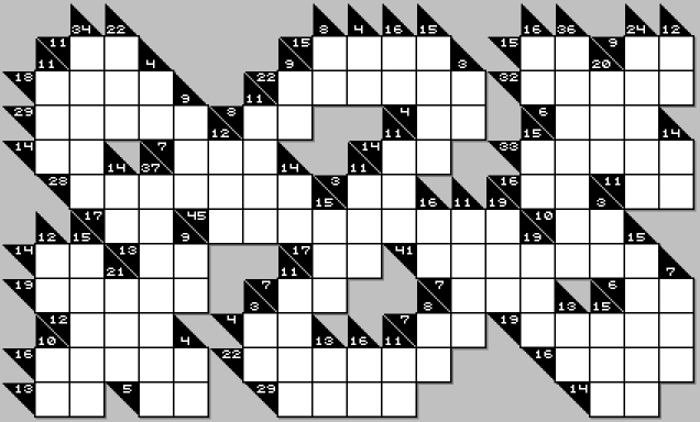 Puzzle 37 Cross Sums zotmeister — LiveJournal
