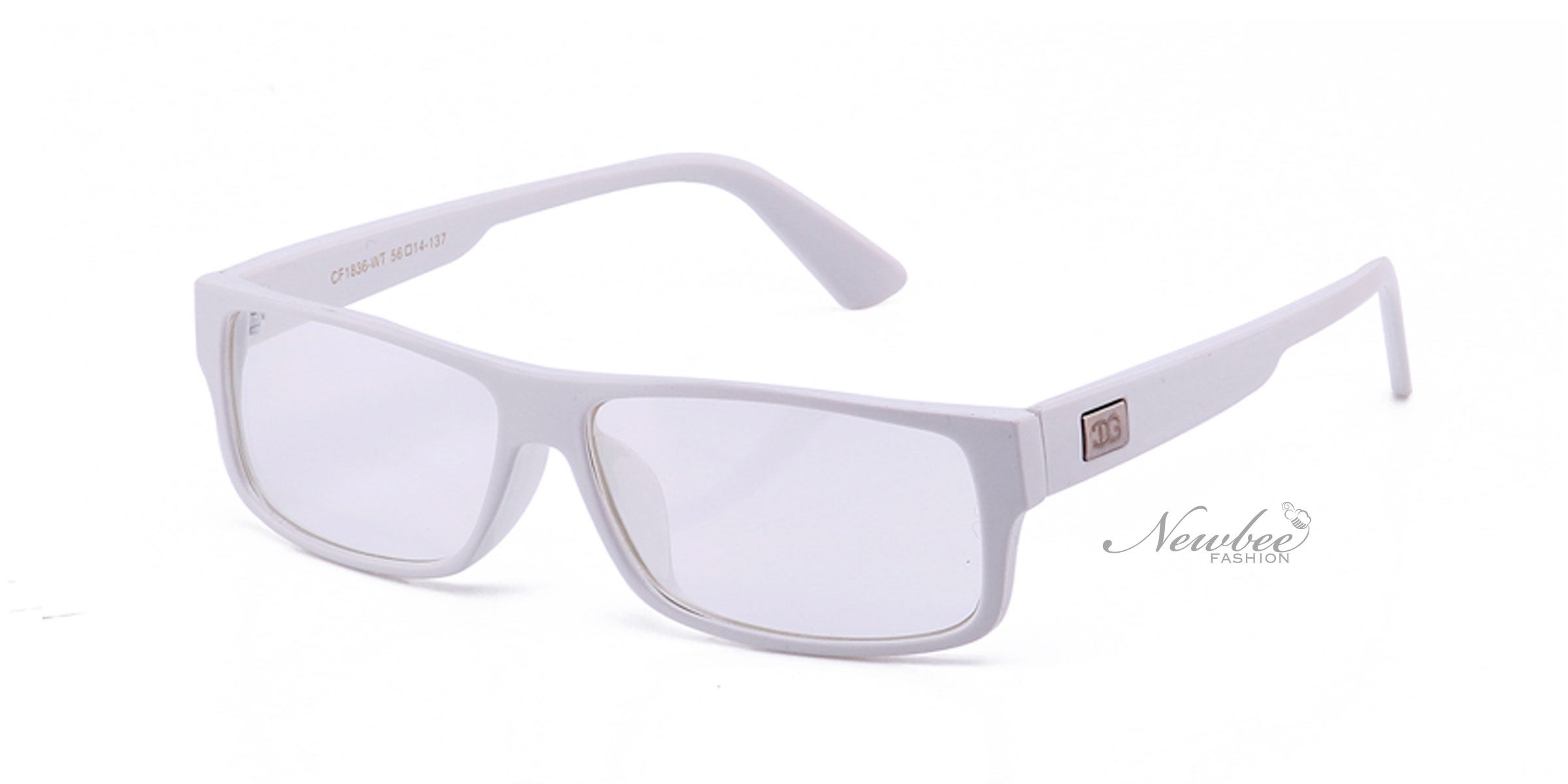 White Frame Clear Lens Glasses Fashion Designer Styles Unisex Non Prescription eBay
