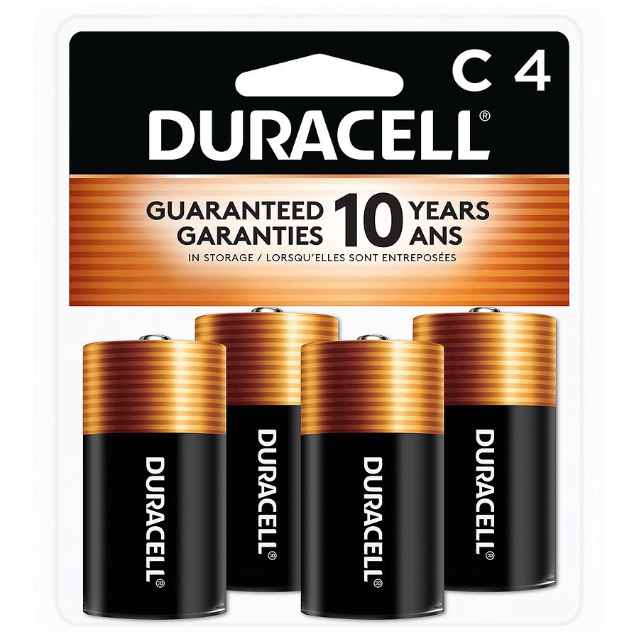 Duracell Coppertop Alkaline Batteries C Walgreens