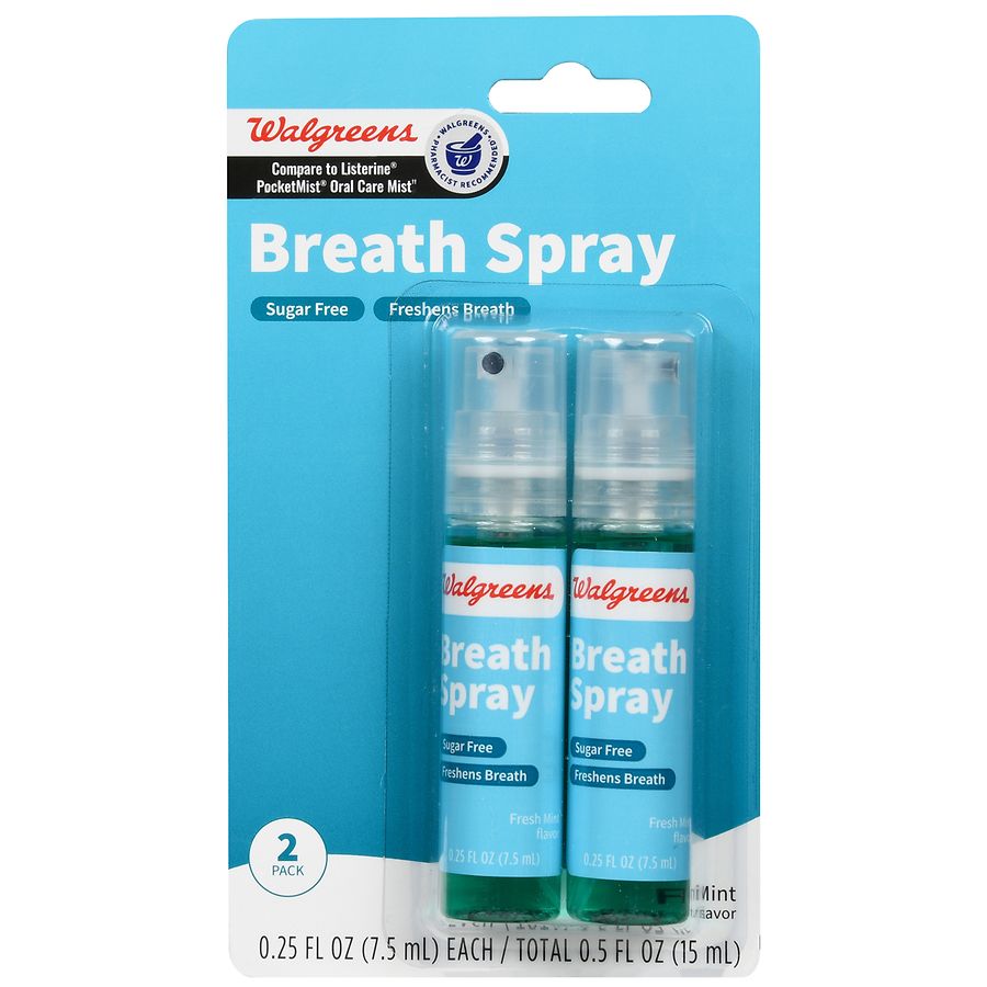 Walgreens Breath Spray Mint Walgreens