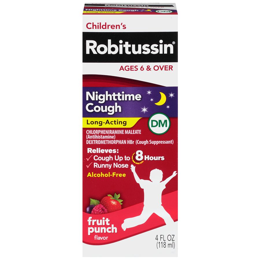 Children's Robitussin Cough Medicine Fruit Punch Walgreens