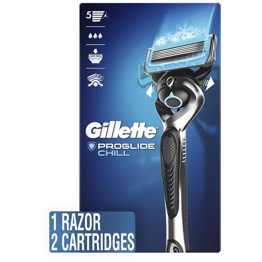 Gillette ProGlide Chill Men's Razor Handle Walgreens
