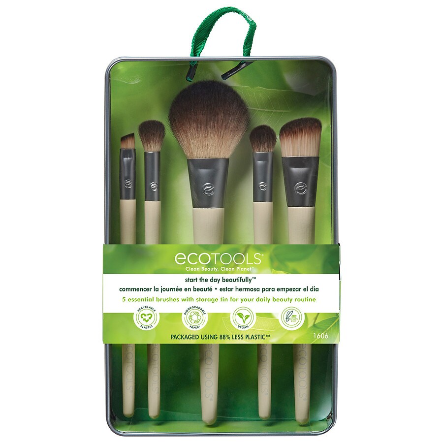 EcoTools Start The Day Beautiful Makeup Brush Kit Walgreens