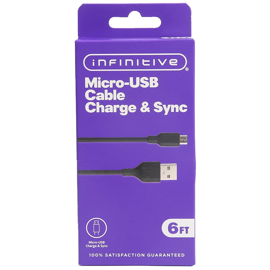 Infinitive MicroUSB PVC Cable Walgreens