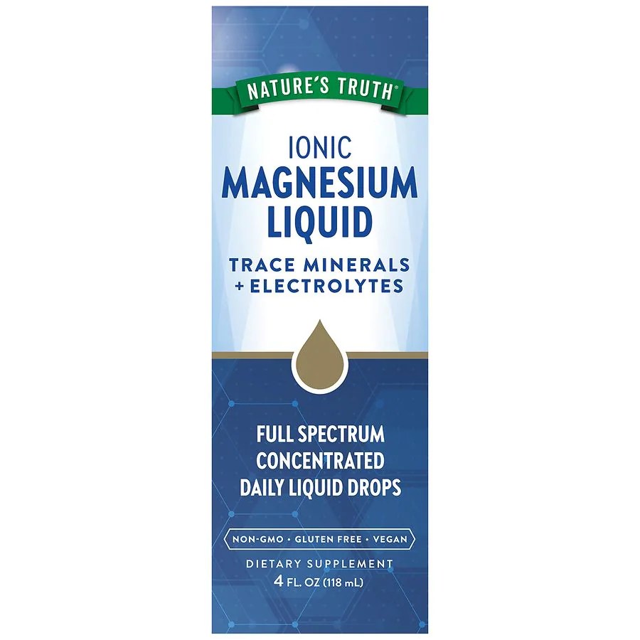 Nature's Truth Ionic Magnesium Liquid Trace Minerals + Electrolytes