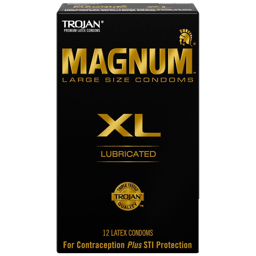 Trojan XL Large Size Lubricated Condoms Extra Large | Walgreens