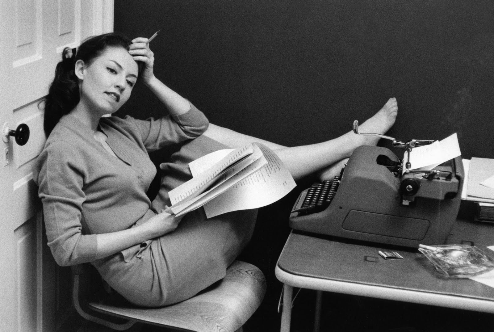 Alice Denham's feet