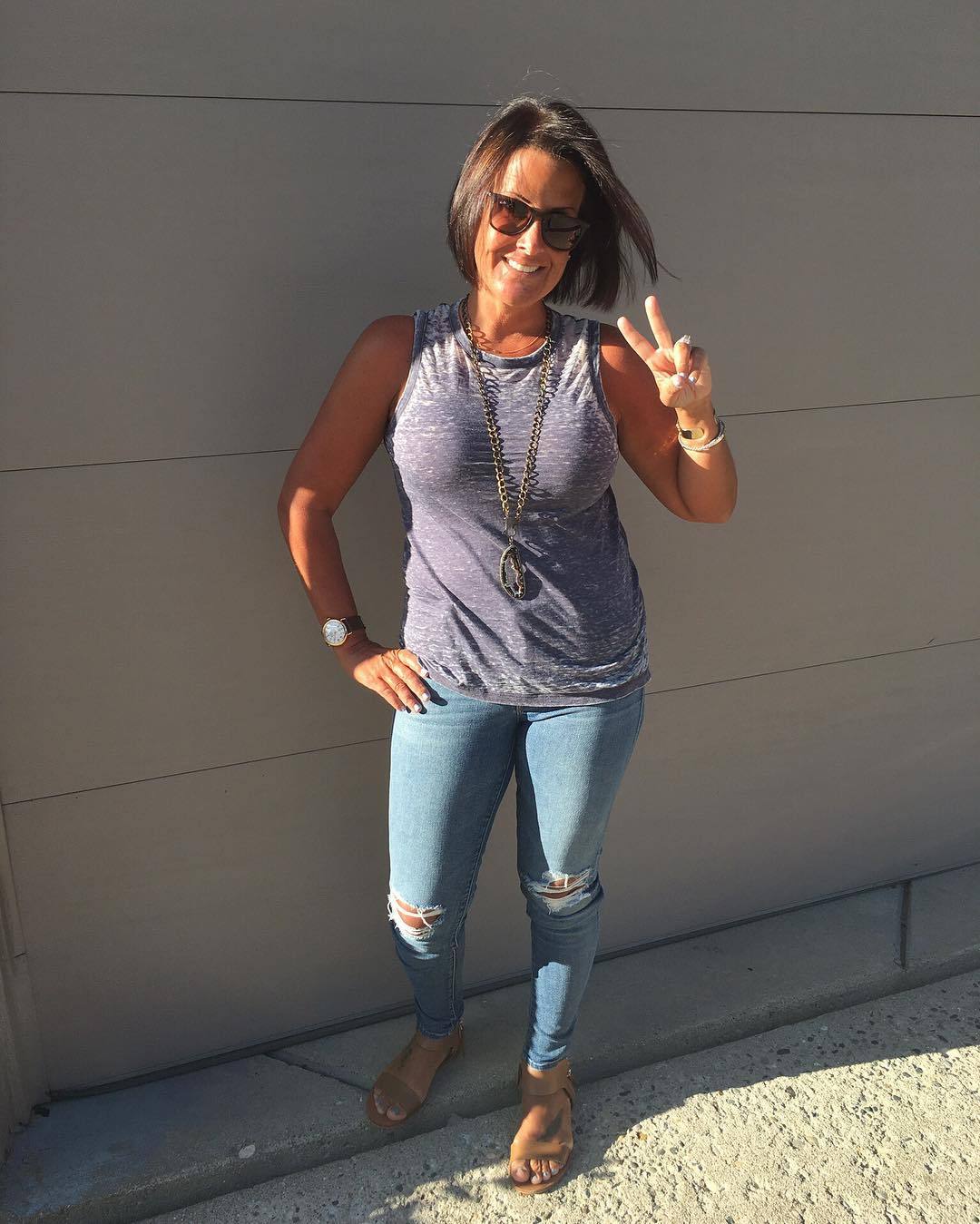 Ashley Broad's feet