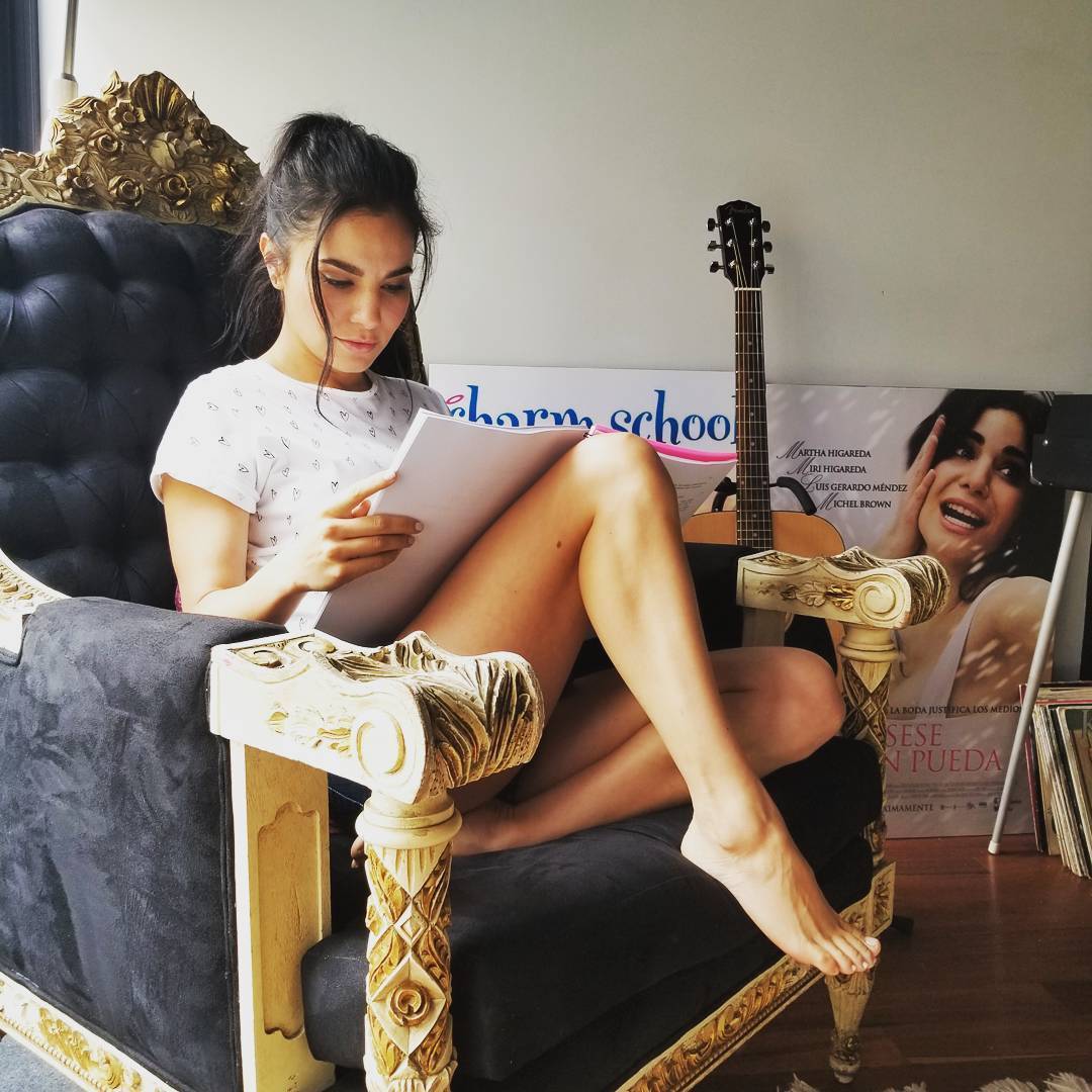 Martha Higareda's Feet