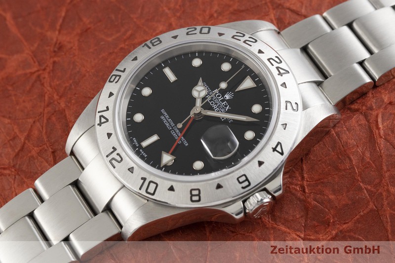 Rolex Explorer Ii Steel Automatic Kal 3185 Ref 16570t 2000640 Zeitauktion