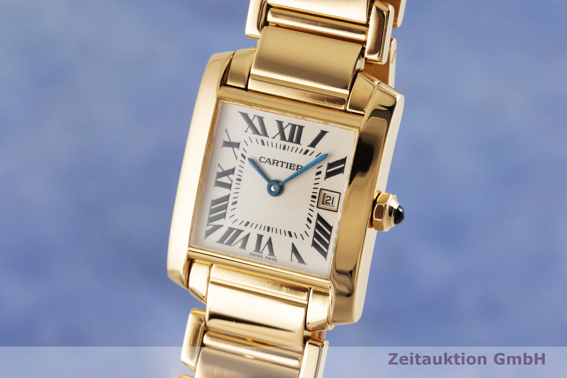 Cartier Tank Francaise 18k Gold Quarz Kal. 175 Ref. 2466 2003227