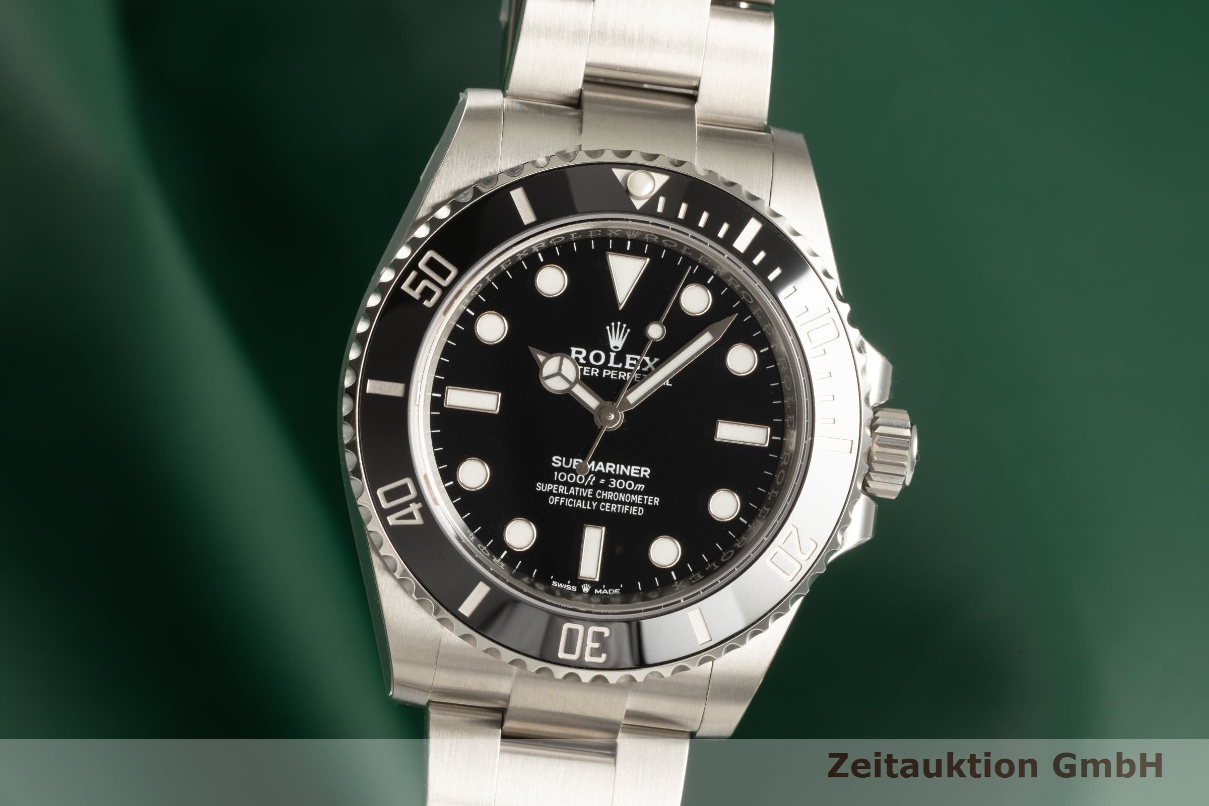 Rolex Submariner Stahl Automatik Kal. 3235 Ref. 124060 2102786