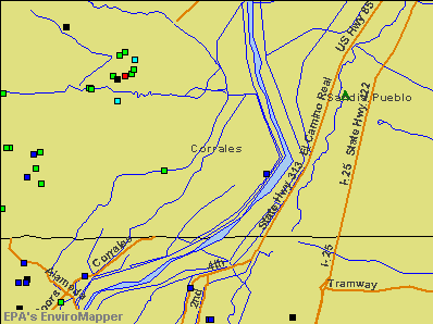 Corrales New Mexico Map