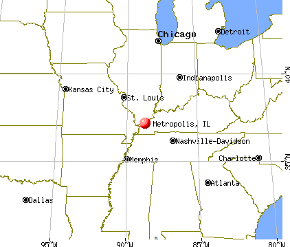 Metropolis Illinois Il 62960 Profile Population Maps Real