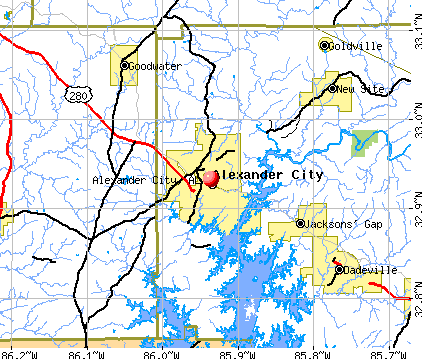 Map Of Alexander City Alabama Alexander City, Alabama (Al) Profile: Population, Maps, Real Estate, Averages, Homes, Statistics, Relocation, Travel, Jobs, Hospitals, Schools, Crime, Moving, Houses, News, Sex Offenders