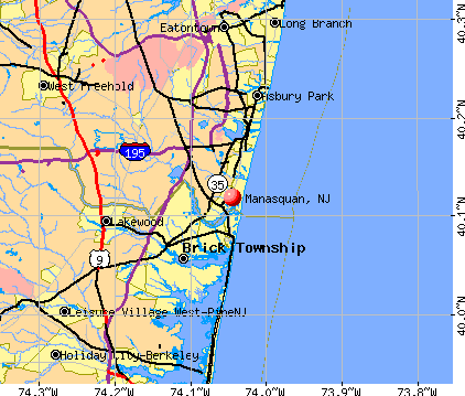 Map Of Manasquan Nj Manasquan, New Jersey (Nj 08736) Profile: Population, Maps, Real Estate, Averages, Homes, Statistics, Relocation, Travel, Jobs, Hospitals, Schools, Crime, Moving, Houses, News, Sex Offenders