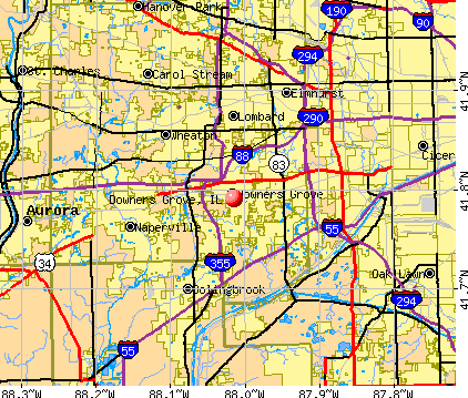 Map Of Downers Grove Il Downers Grove, Illinois (Il) Profile: Population, Maps, Real Estate, Averages, Homes, Statistics, Relocation, Travel, Jobs, Hospitals, Schools, Crime, Moving, Houses, News, Sex Offenders