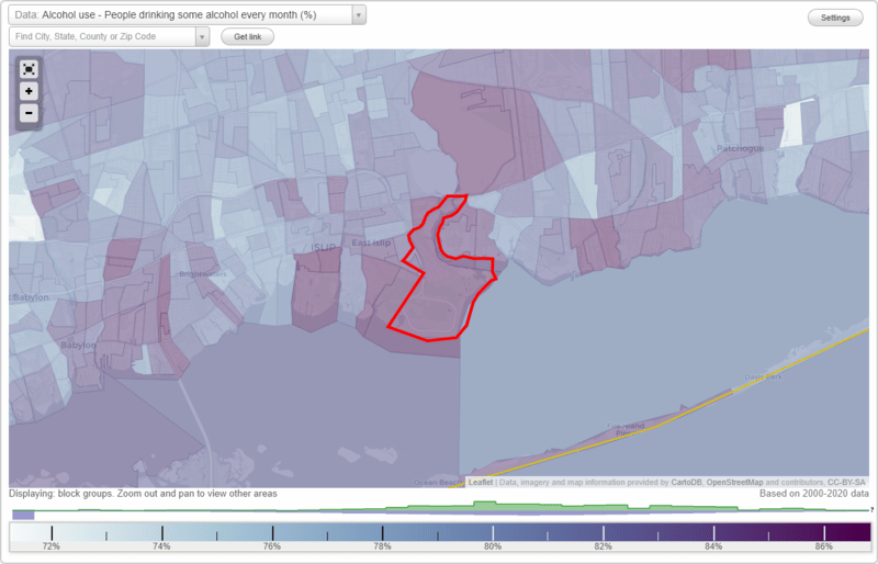 Health and Nutrition of Great River, NY Residents Sexual Behavior