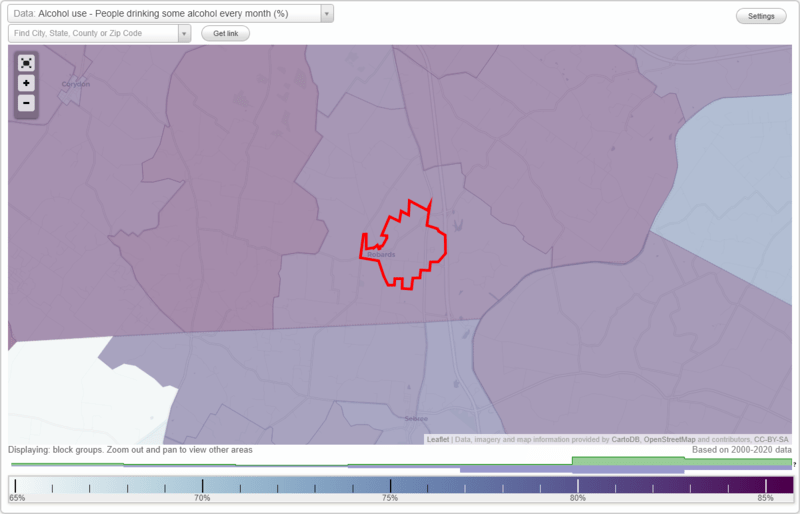 Health and Nutrition of Robards, KY Residents Sexual Behavior, Medical