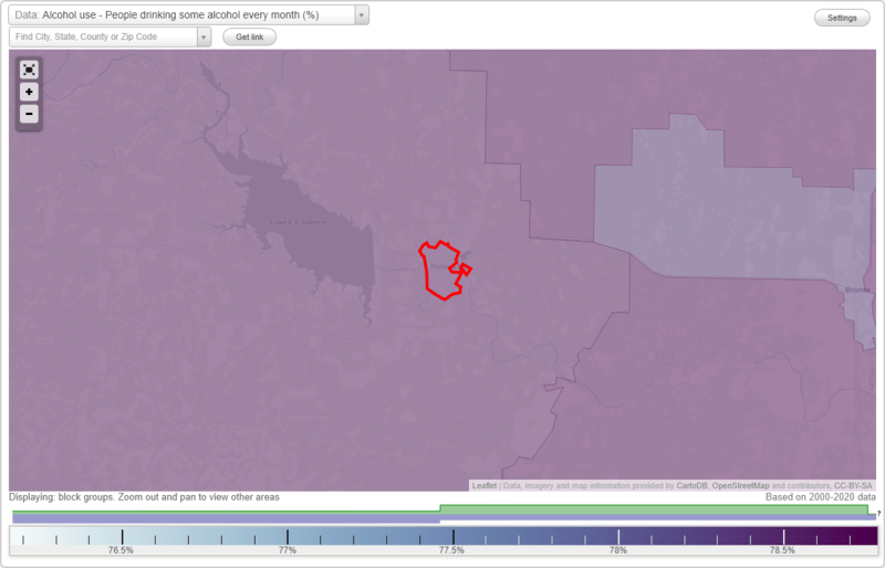 Health and Nutrition of Robert Lee, TX Residents Sexual Behavior, Medical Conditions