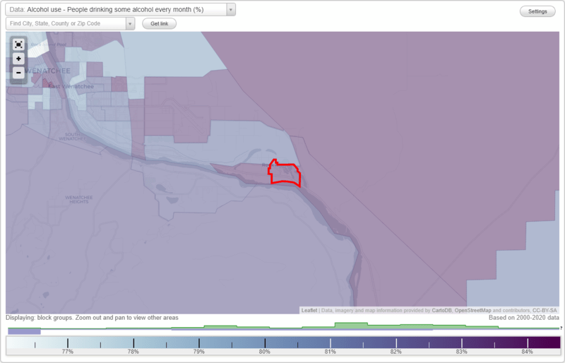 Health and Nutrition of Rock Island, WA Residents Sexual Behavior