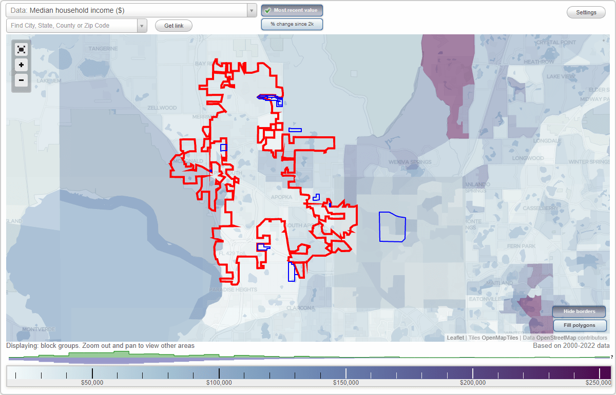 Apopka Florida Zip Code Map United States Map