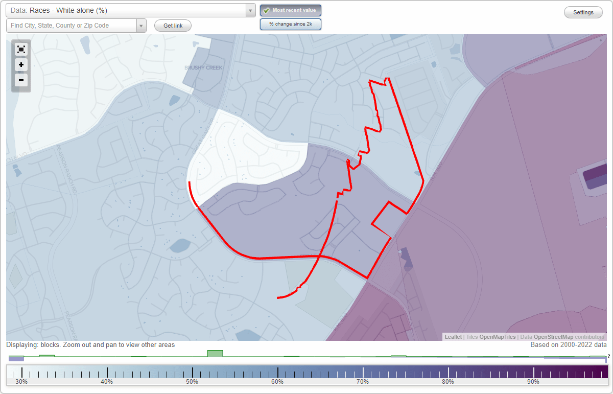Cat Hollow neighborhood in Round Rock, Texas (TX), 78681 subdivision
