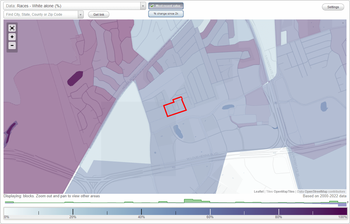 Blessing neighborhood in Round Rock, Texas (TX), 78681
