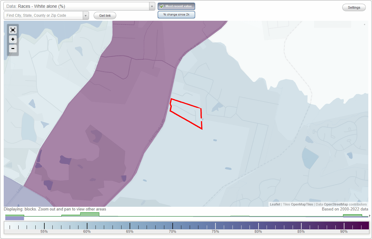 Oak Ridge Valley neighborhood in Raleigh, North Carolina (NC), 27603