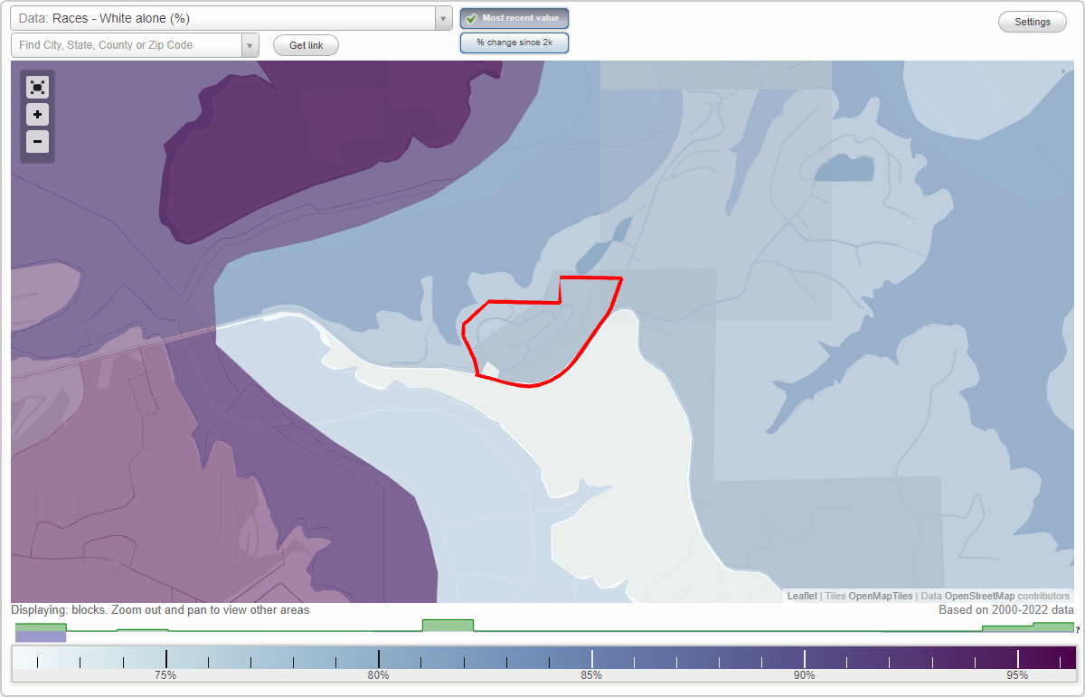 Pine Ridge Estates neighborhood in Rogers, Arkansas (AR), 72756
