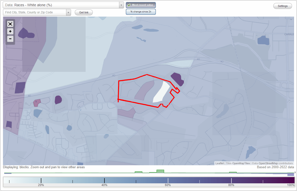 Pleasant Ridge (Ramsgate) neighborhood in Raleigh, North Carolina (NC