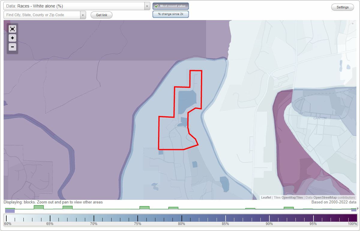 River Falls neighborhood in Canton, (GA), 30114 subdivision