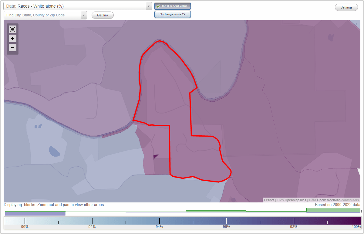 River Run neighborhood in Ball Ground, (GA), 30107 subdivision