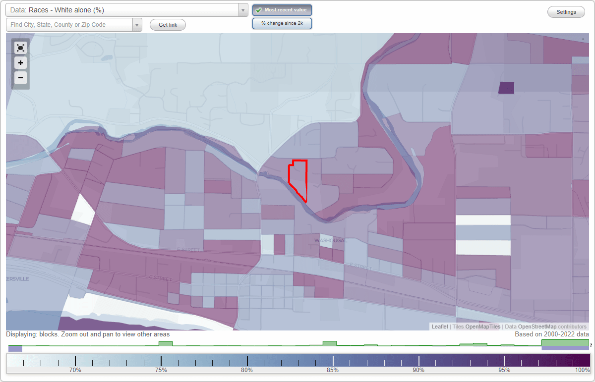 River Terrace neighborhood in Washougal, Washington (WA), 98671