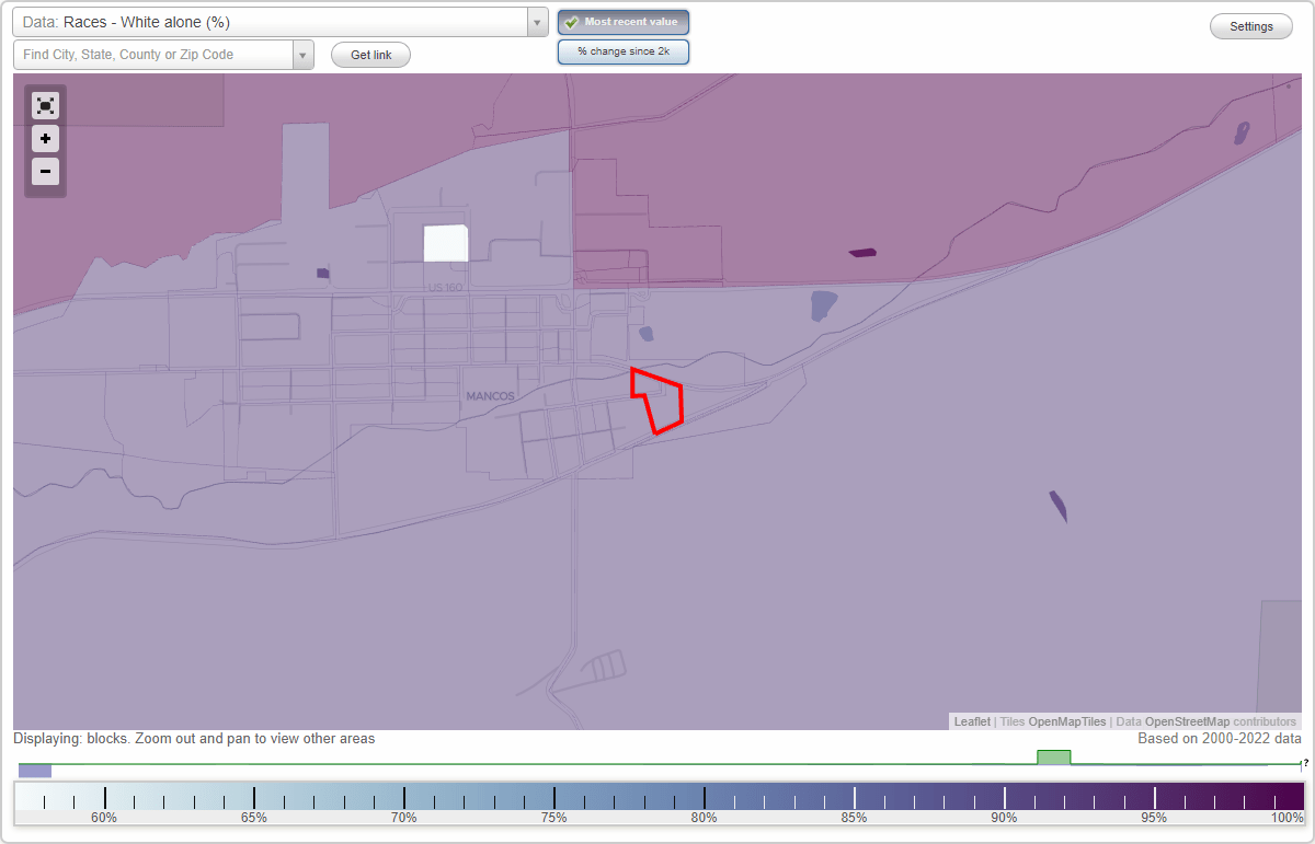 Riverside neighborhood in Mancos, Colorado (CO), 81328 subdivision