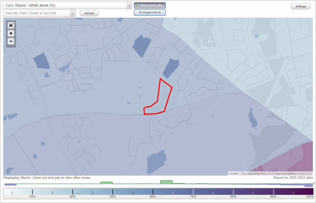 Rosewood neighborhood in Concord, North Carolina (NC), 28027