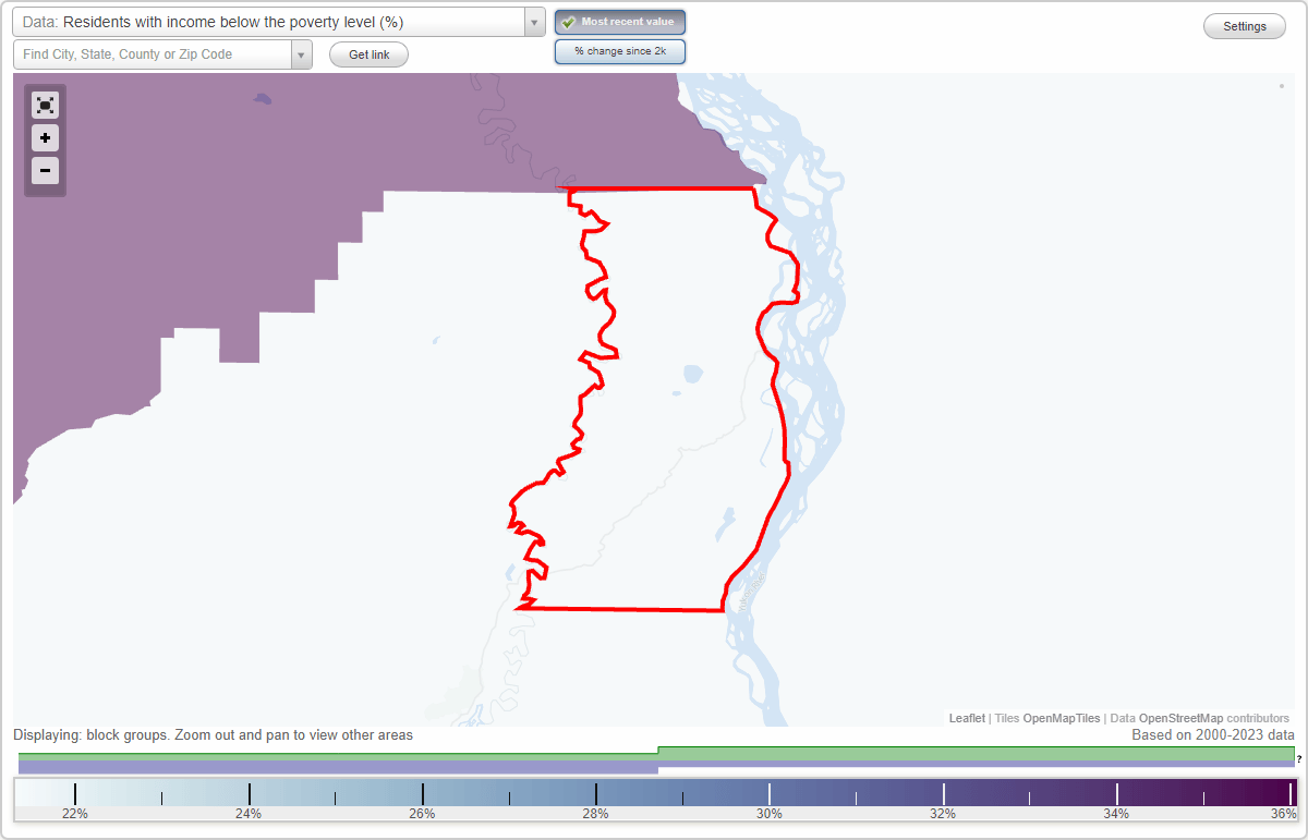 Circle, Alaska (AK) poverty rate data information about poor and low