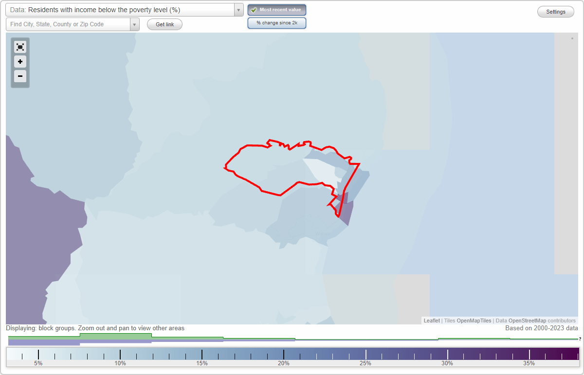 Kapaa, Hawaii (HI) poverty rate data information about poor and residents living in
