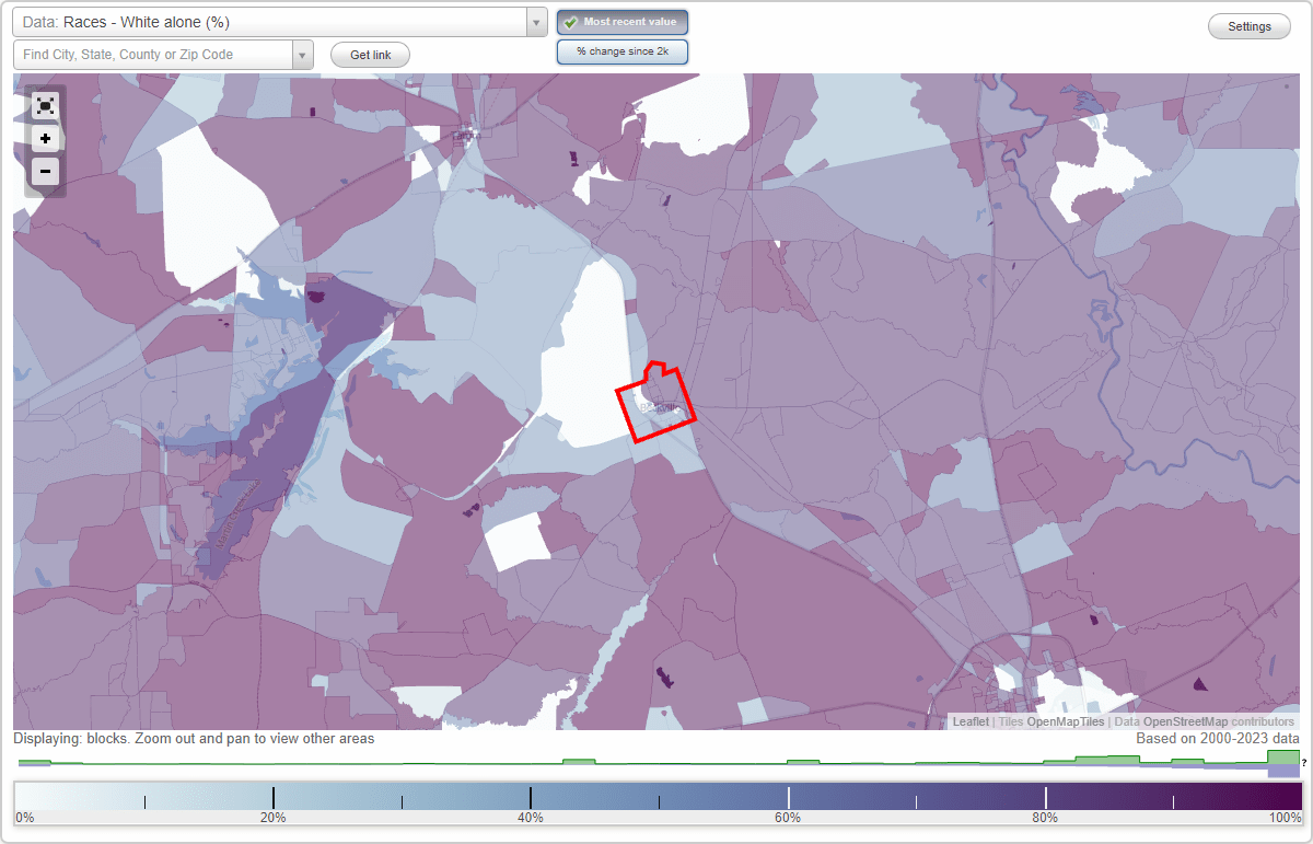 Races in Beckville, Texas (TX) White, Black, Hispanic, Asian
