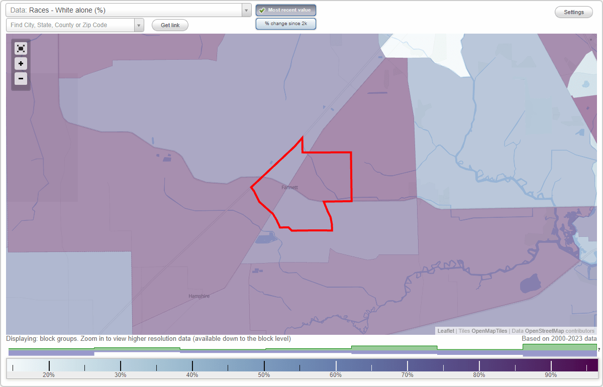 Races in Texas (TX) White, Black, Hispanic, Asian. Ancestries