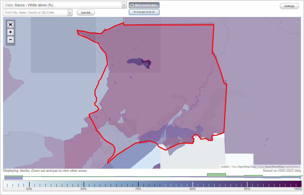 Races in Fox River, Alaska (AK) White, Black, Hispanic, Asian