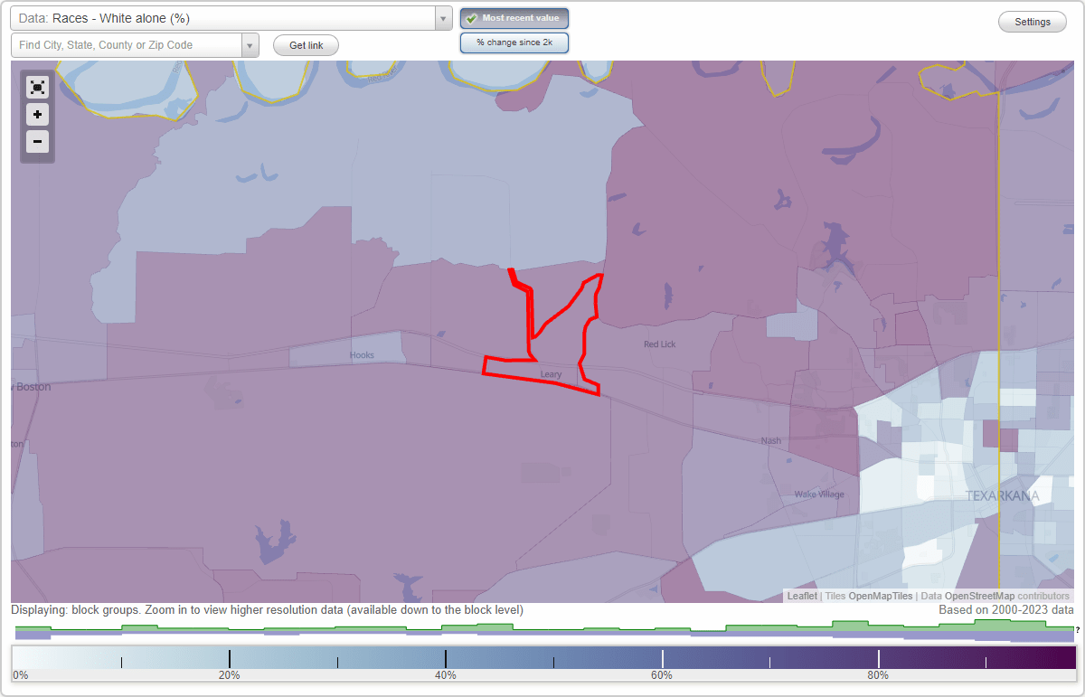 Races in Leary, Texas (TX) White, Black, Hispanic, Asian. Ancestries