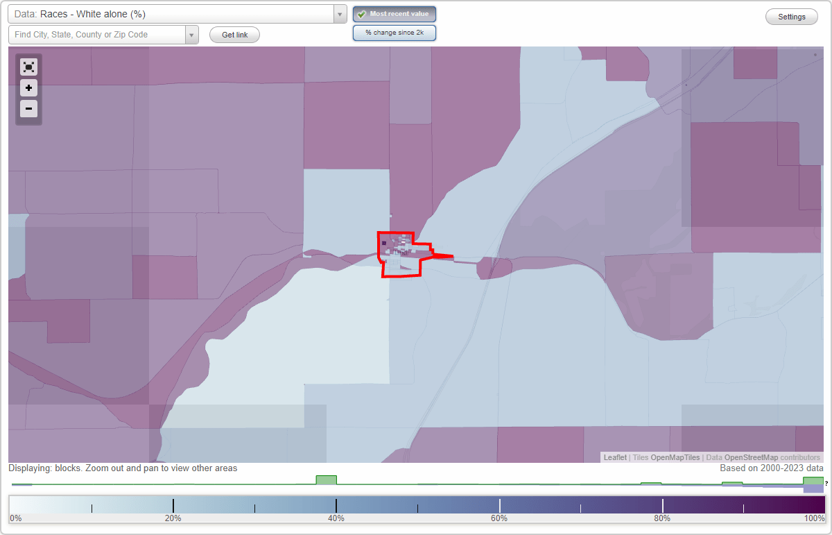 Races in Lind, Washington (WA) White, Black, Hispanic, Asian