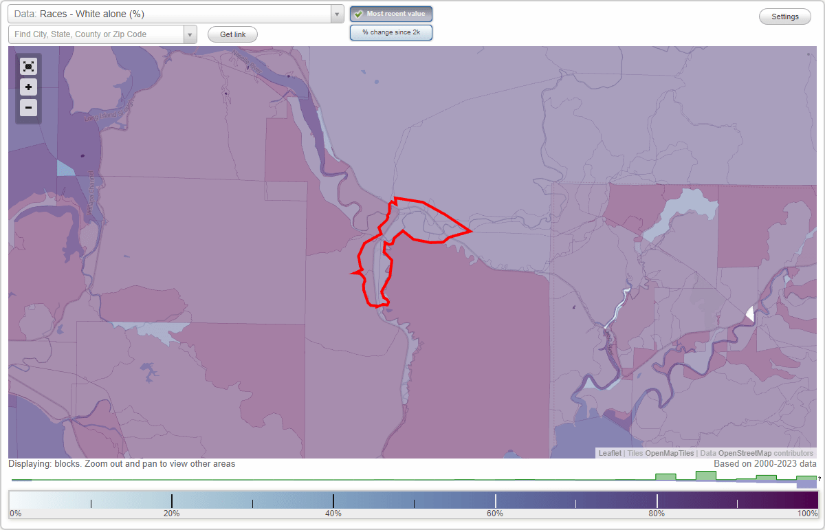 Races in Naselle, Washington (WA) White, Black, Hispanic, Asian