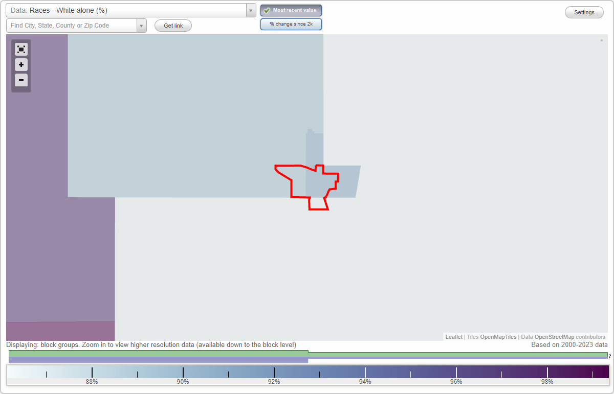 Races in New Rockford, North Dakota (ND) White, Black, Hispanic, Asian