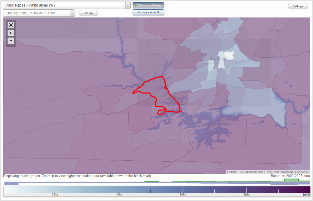 Races in Rockwell, Arkansas (AR) White, Black, Hispanic, Asian